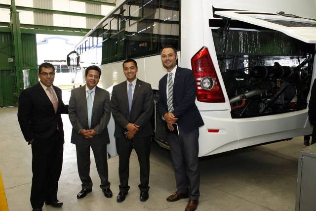México: lanzaron el autobús Scania Ayco Euro 6 a gas natural